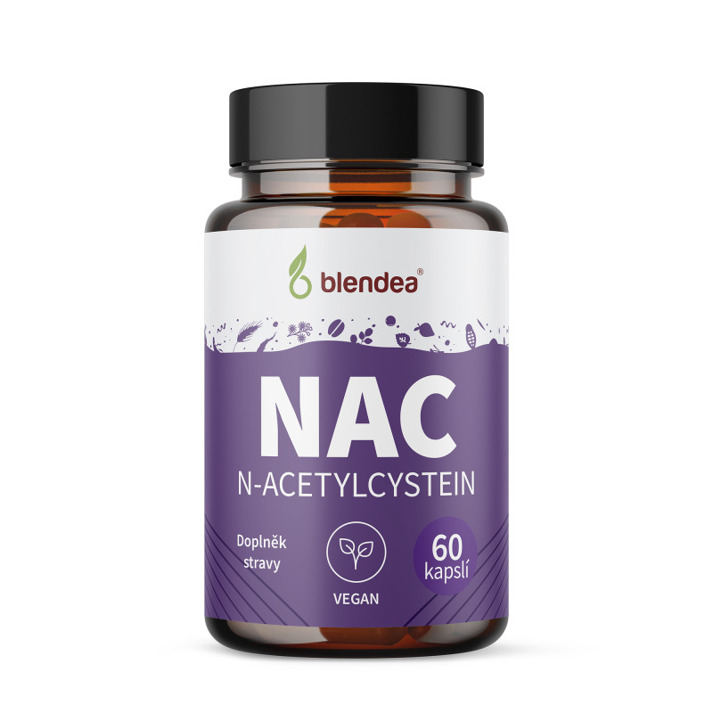 Blendea NAC N-acetylcystein 60 kapslí