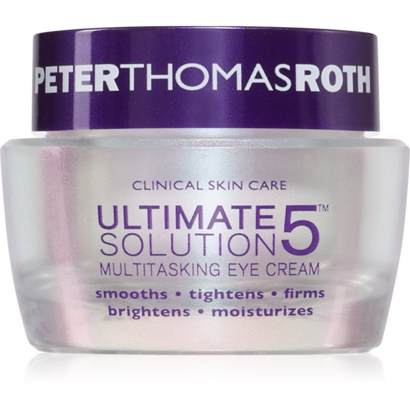 Peter Thomas Roth Ultimate Solution 5 Multitasking Eye Cream bohatý hydratační krém na oči 15 ml