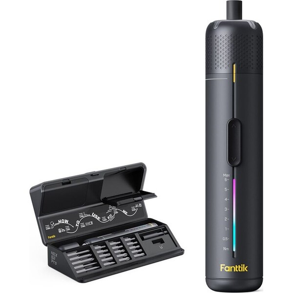 Fanttik S2 Pro akumulátorový elektrický šroubovák černý