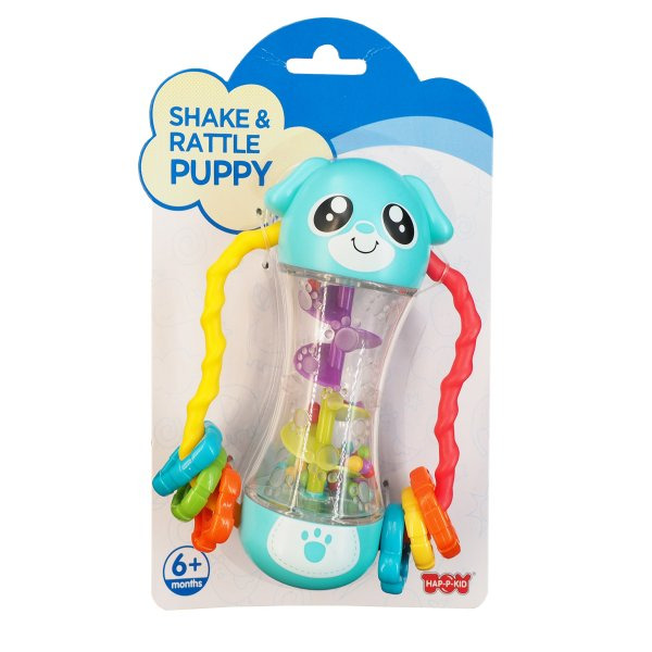 HAP-P-KID Chrastítko pro miminka - Pes