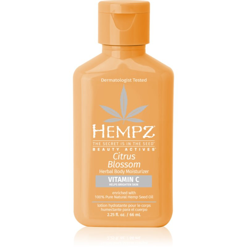 HEMPZ Citrus Blossom hydratační tělový krém 66 ml
