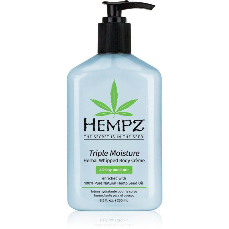 HEMPZ Triple Moisture hydratační tělové mléko 250 ml