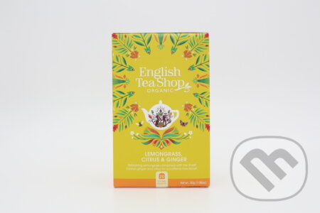 English Tea Shop Bylinkový čaj Citronová tráva se zázvorem a citrusy, 20 sáčků