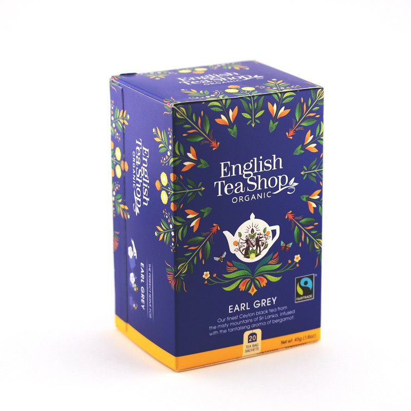 English Tea Shop Černý čaj Earl Grey, 20 sáčků