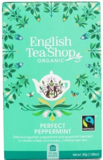 English Tea Shop Bylinkový čaj Perfektní máta, 20 sáčků