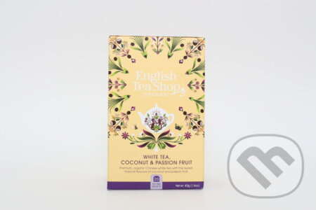 English Tea Shop Bílý čaj s kokosem a marakujou, 20 sáčků