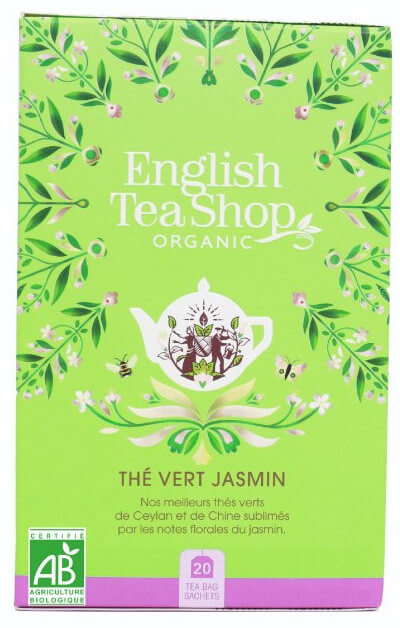 English Tea Shop Zelený čaj s jasmínem, 20 sáčků