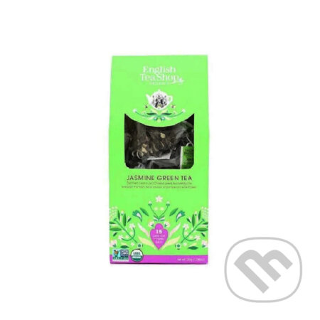 English Tea Shop Zelený čaj s jasmínem, 15 pyramidek