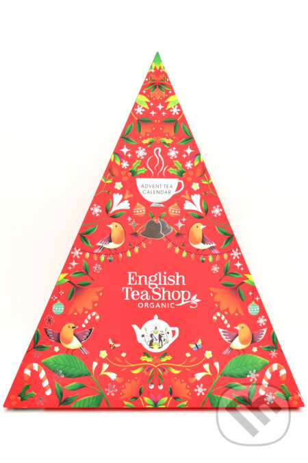 English Tea Shop English Tea Shop, Adventní kalendář Červený Trojúhelník, 25 pyramidek, syp. čajů