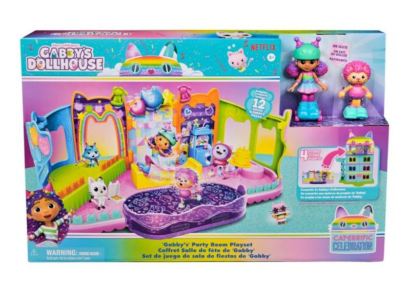 Gábinin Kouzelný domek hrací set kolečkové brusle