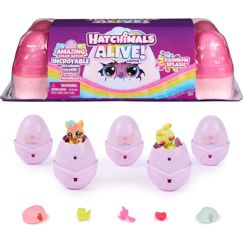 Hatchimals Líhnoucí se zvířátka ve vodě Karton 2024