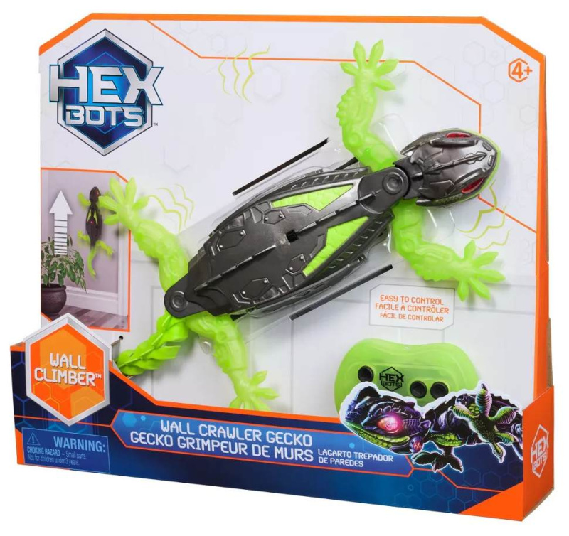 HEX BOTS RC Gekon lezoucí po stěnách