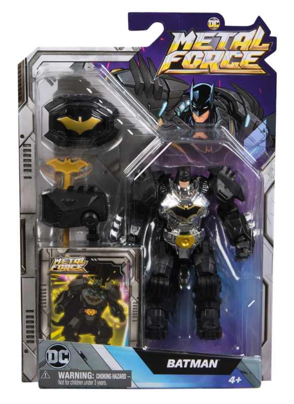Spin master dc metal force akční figurka 10 cm batman