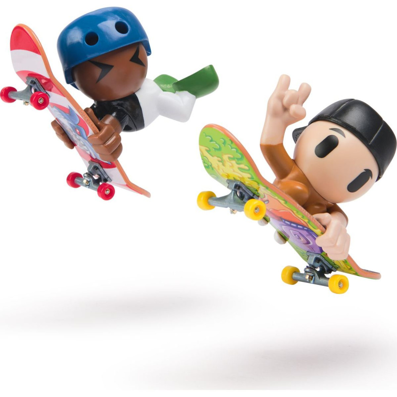 TECH DECK SK8 CREW FINGERBOARD S FIGURKOU DVOJBALENÍ