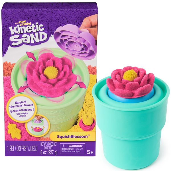 Kinetic sand rozvíjej se poupátko