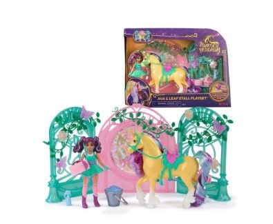 Unicorn Academy malá stáj s jednorožcem měnícím barvy