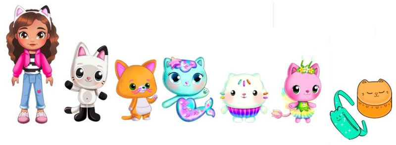 Spin Master Gábinin kouzelný domek film multibalení figurek