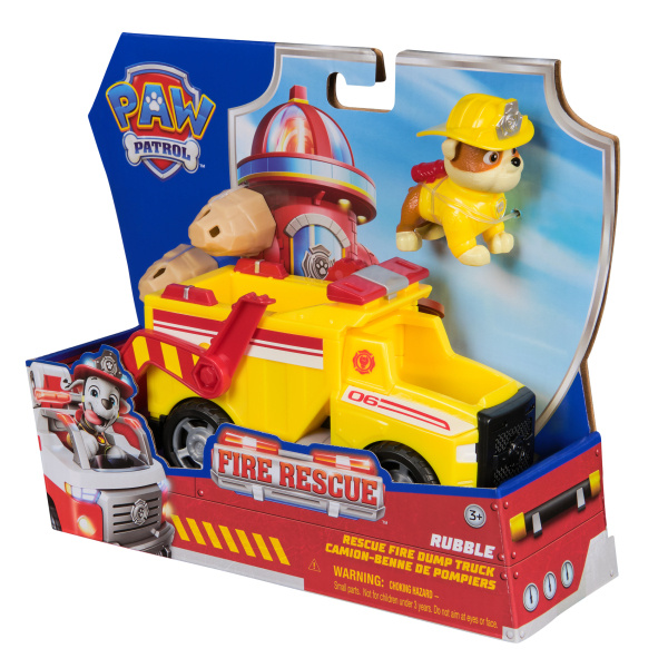 Spin Master Tlapková patrola fire rescue vozidlo Rubble