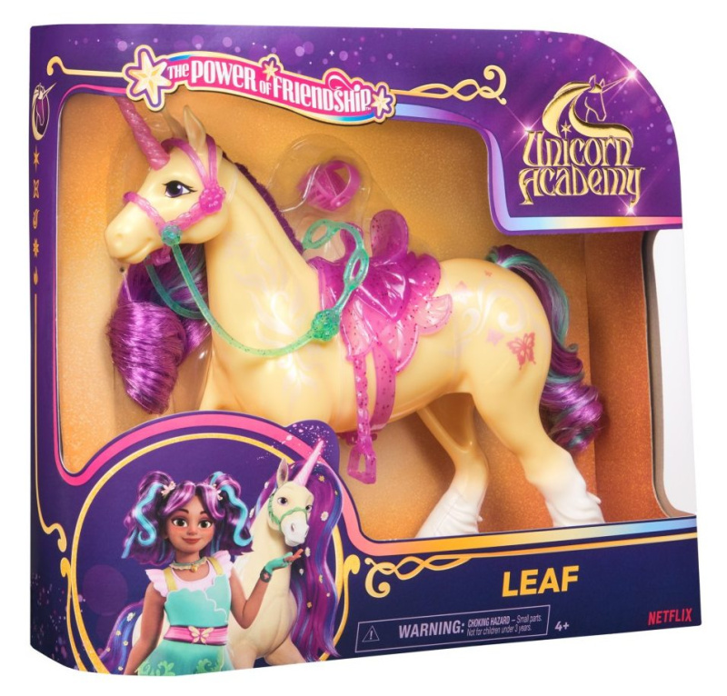 Unicorn Academy česací jednorožec 24 cm Leaf