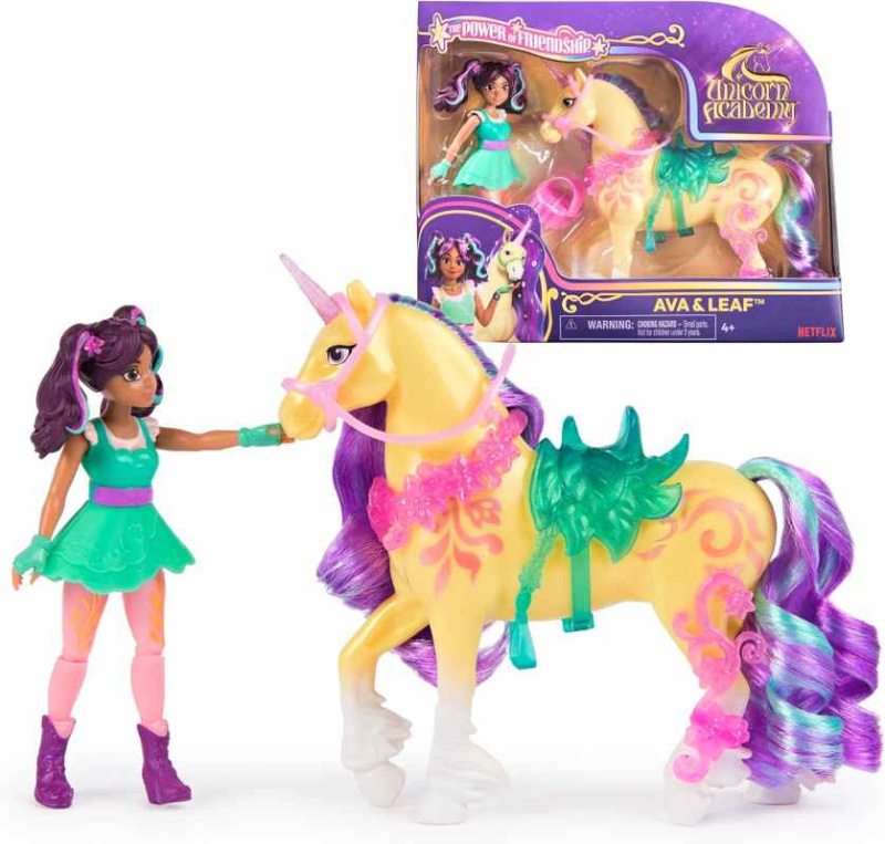 Unicorn Academy figurky Ava a Leaf 11 cm