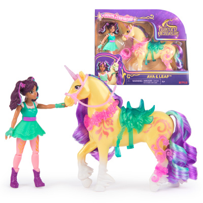 Unicorn Academy figurky Ava a Leaf 11 cm