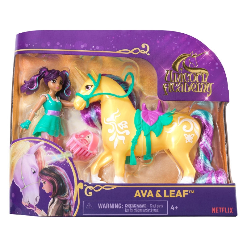 Unicorn Academy figurky Ava a Leaf 11 cm