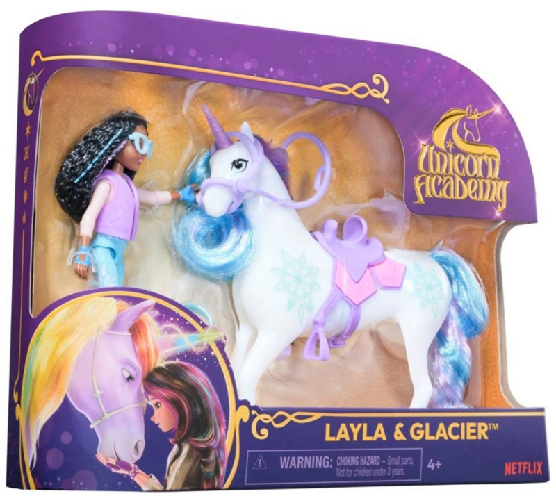 Unicorn Academy figurky Layla a Glacier 11 cm