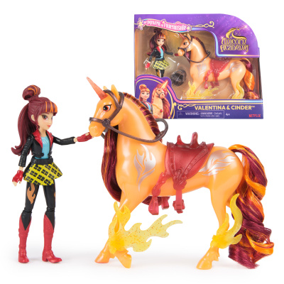 Unicorn Academy figurky Valentina a Cinder 11 cm