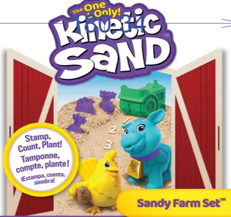 Kinetic Sand první farma hrací set