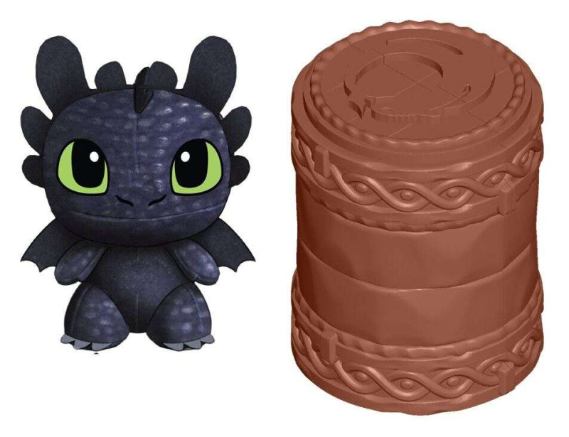 Jak vycvičit draka plyšoví draci v sudu