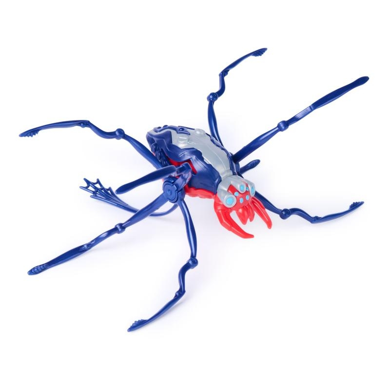 Spin master hex bots lezoucí pavouk modrý