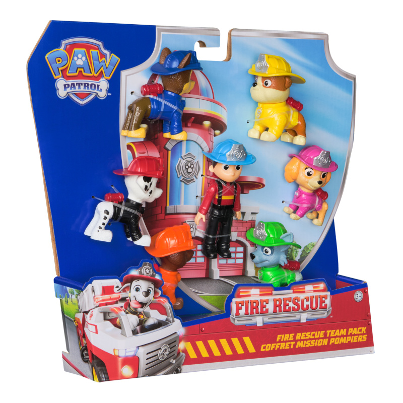 TLAPKOVÁ PATROLA FIRE RESCUE MUTIBALENÍ FIGUREK