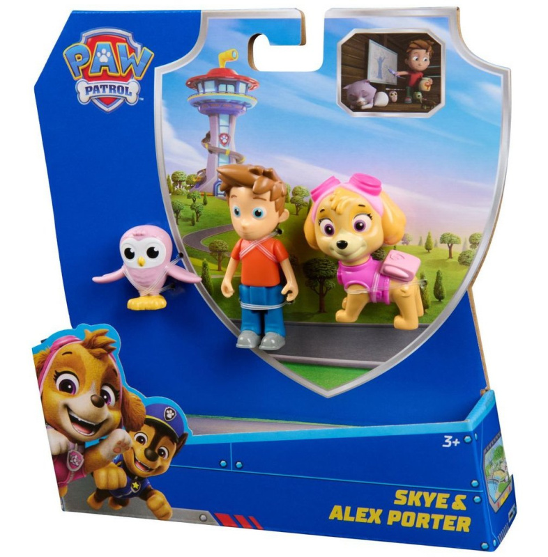 Tlapková patrola balení tří figurek Skye