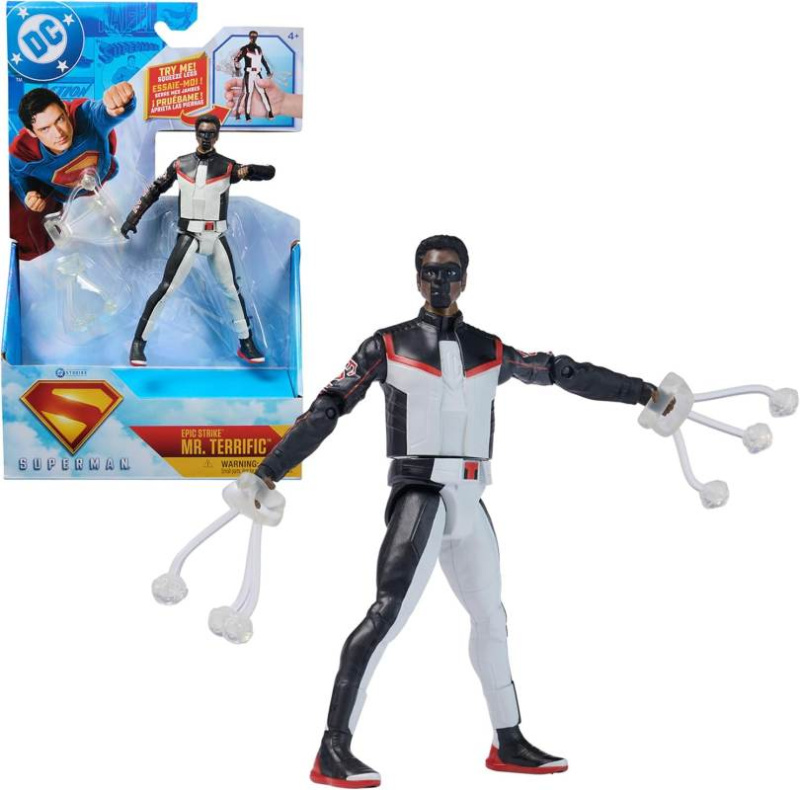Superman film figurka 15 cm s akčním pohybem Mr. Terrific