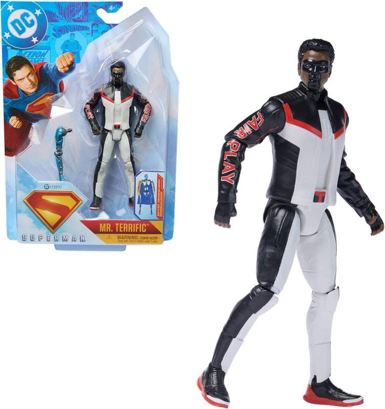 Spin master dc superman akční figurka 15 cm mr. terrific