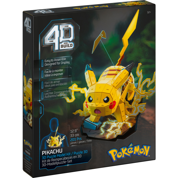 Puzzle 4D Pokémon Pikachu