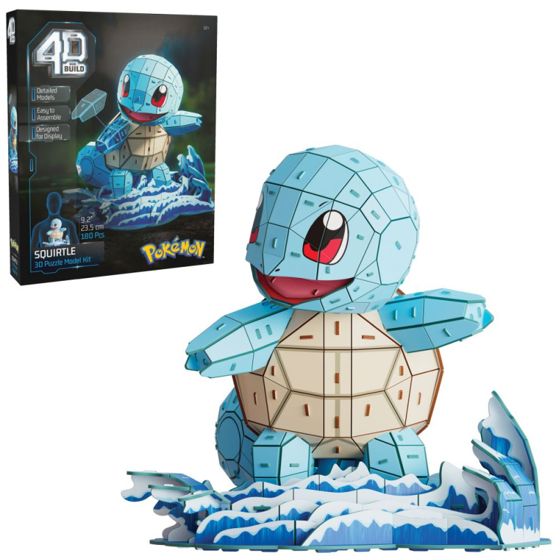 Spin master 3d puzzle pokémon squirtle