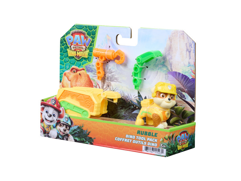 TLAPKOVÁ PATROLA DINO FIGURKA S VOZÍKEM RUBBLE