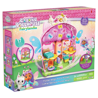 Spin master gabby's dollhouse gábinin kouzelný domek vílí dům s motýlky