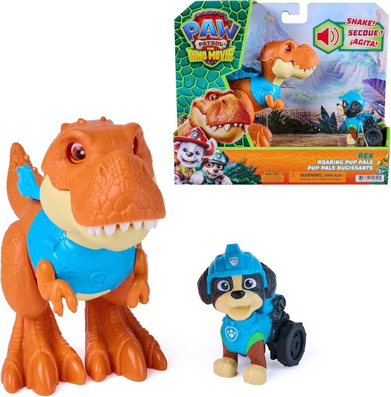 Spin master tlapková patrola dino figurka se zvuky + rex