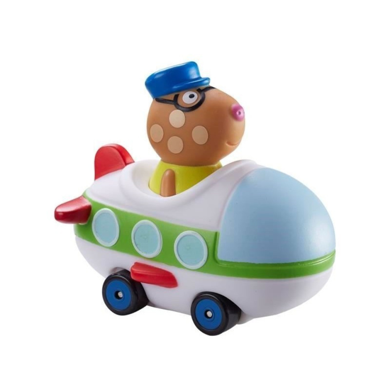 Jazwares peppa pig minivozidlo s figurkou - letadlo
