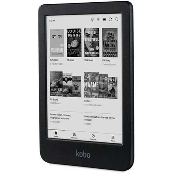 Kobo Clara BW čtečka černá Černá