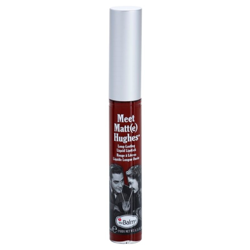 theBalm Meet Matt(e) Hughes Long Lasting Liquid Lipstick dlouhotrvající tekutá rtěnka odstín Adoring 7.4 ml