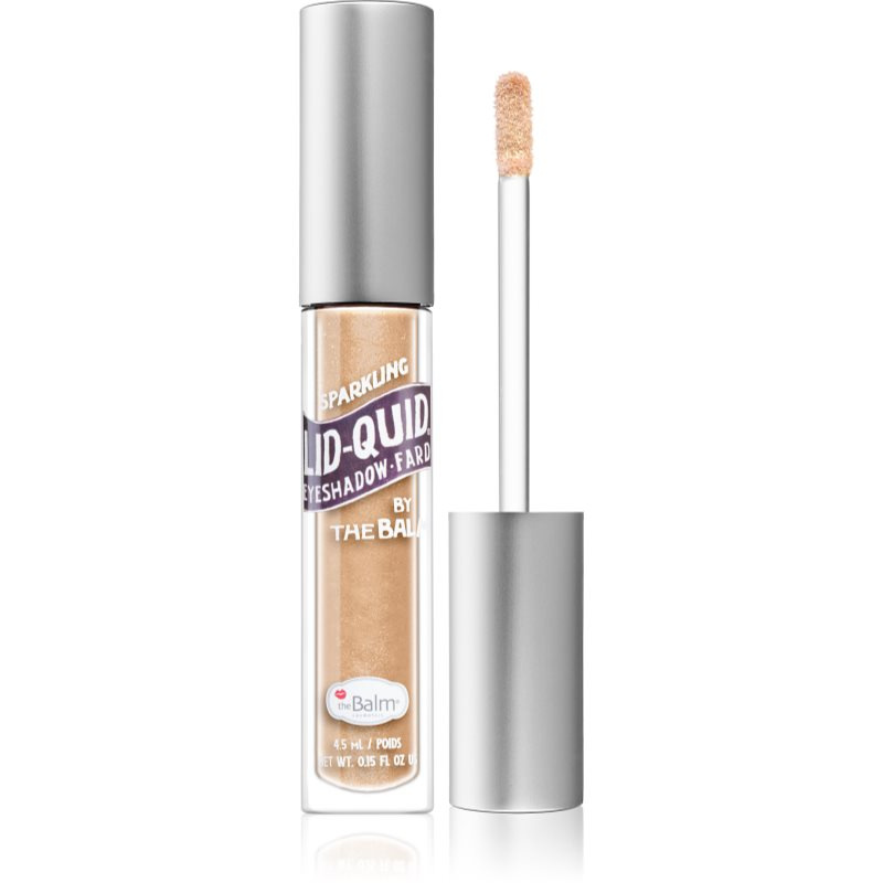 theBalm Lid-Quid třpytivé tekuté oční stíny odstín Sparkling Wine 4.5 ml