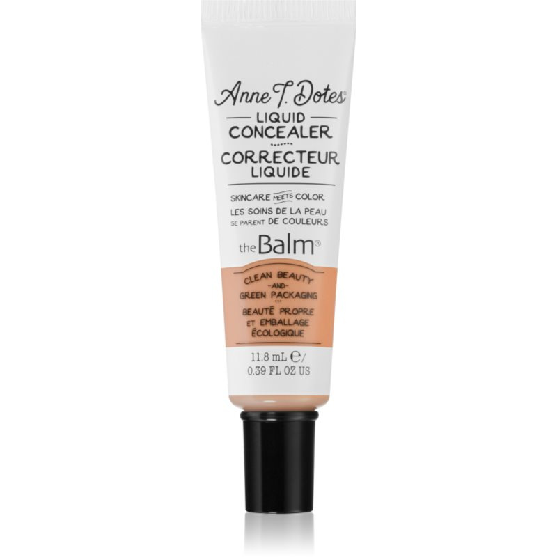 theBalm Anne T. Dotes® Liquid Concealer tekutý korektor pro plné krytí odstín #22 Light to Medium 11.8 ml
