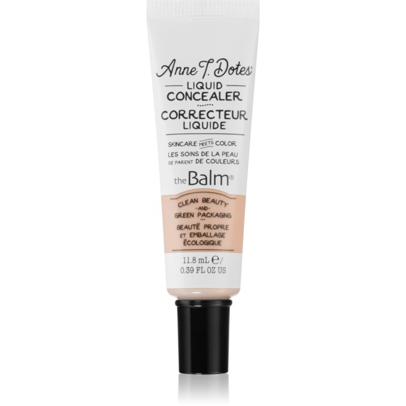 theBalm Anne T. Dotes® Liquid Concealer tekutý korektor pro plné krytí odstín #24 Light Medium 11.8 ml