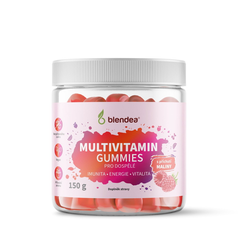 BLENDEA Gummies multivitamin pro dospělé 60 kusů