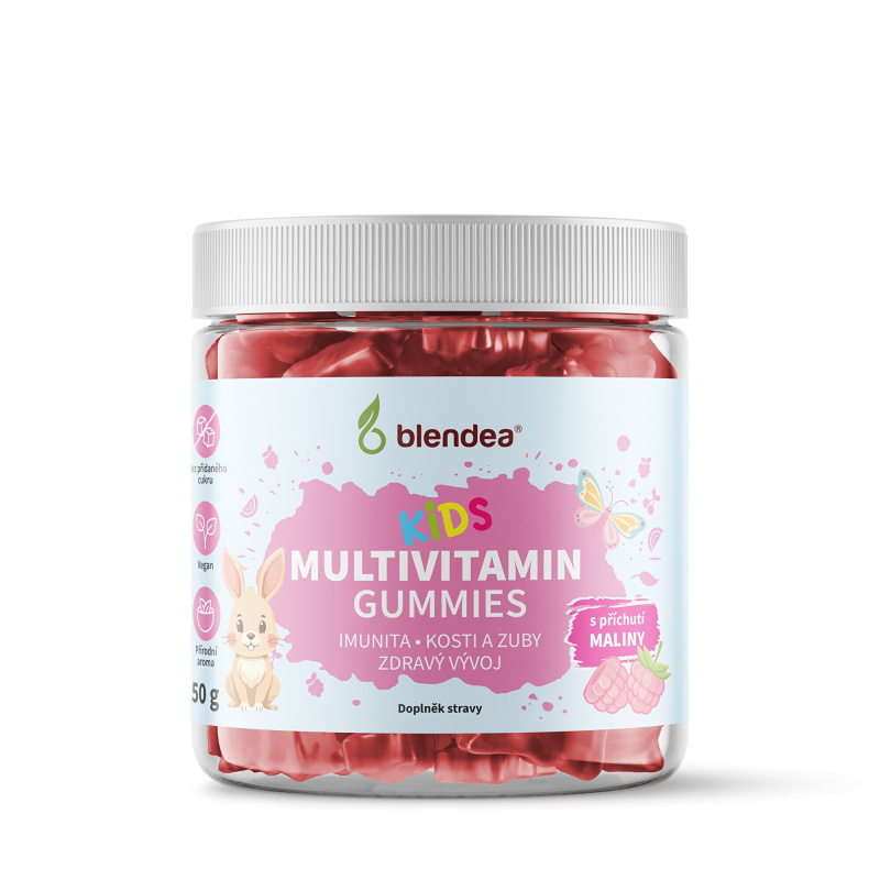 BLENDEA Gummies multivitamin pro děti 60 kusů