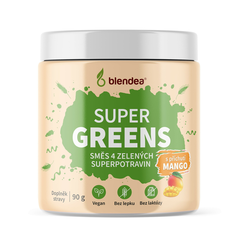 Blendea Supergreens 90g Mango BIO