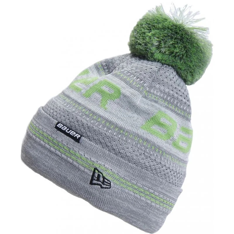 Zimní čepice Bauer NE Pom Knit Jr 1059442 USA